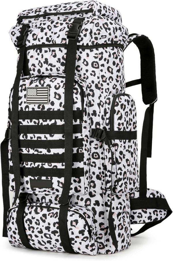 Hiking Backpack for Men 70L/100L Camping Backpack Military Rucksack  3 Days Assault Pack for Climbing