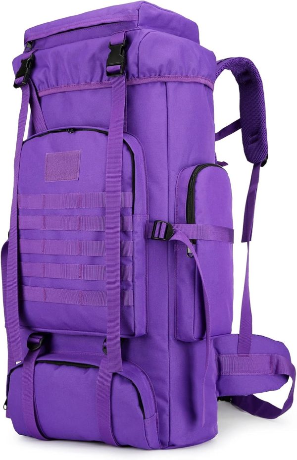 Hiking Backpack for Men 70L/100L Camping Backpack Military Rucksack  3 Days Assault Pack for Climbing